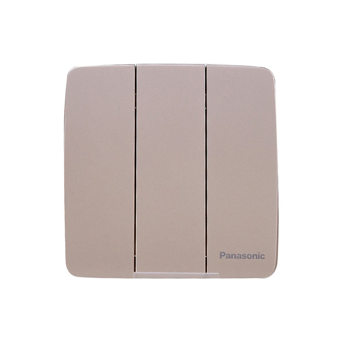 Bộ công tắc ba 1 chiều Minerva WMT505MY Panasonic 2 Bộ công tắc ba 1 chiều Minerva WMT505MY Panasonic - Ảnh 2