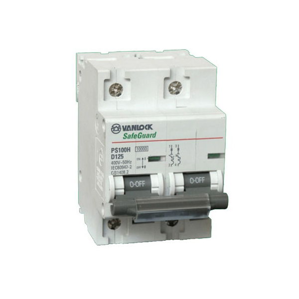 Cầu dao tự động Aptomat MCB 2P 100A 10KA PS100H/2/D Sino
