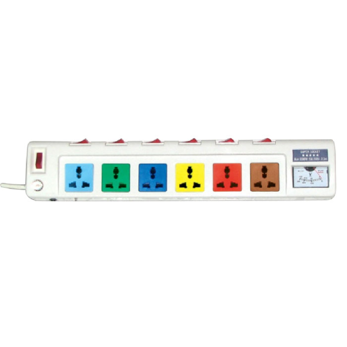 Ổ cắm kéo dài công suất lớn (3/4/6 ổ) OFSS* Lioa 2 Ổ cắm kéo dài công suất lớn (3/4/6 ổ) OFSS* Lioa - Ảnh 2