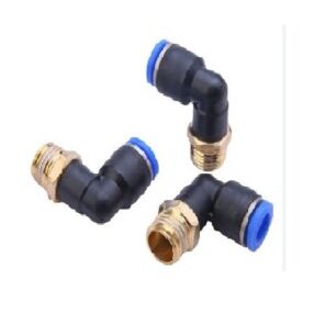PL12-02 Đầu Nối Khí Nén Cong L